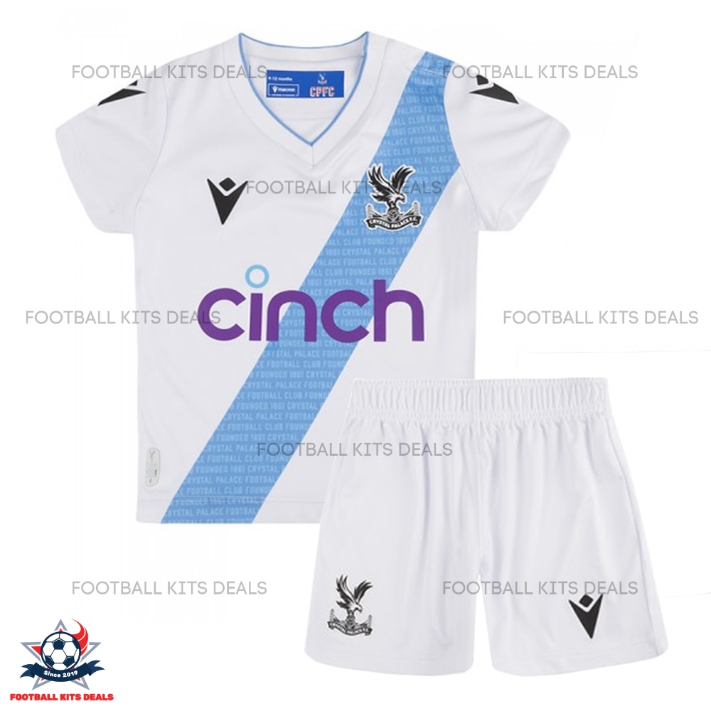 Crystal Palace Away Kid Kit 2023-24 No Socks_Football Kits Deals