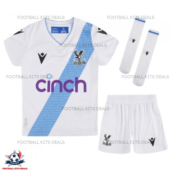Crystal Palace Away Kid Kit 2023-24 No Socks_Football Kits Deals