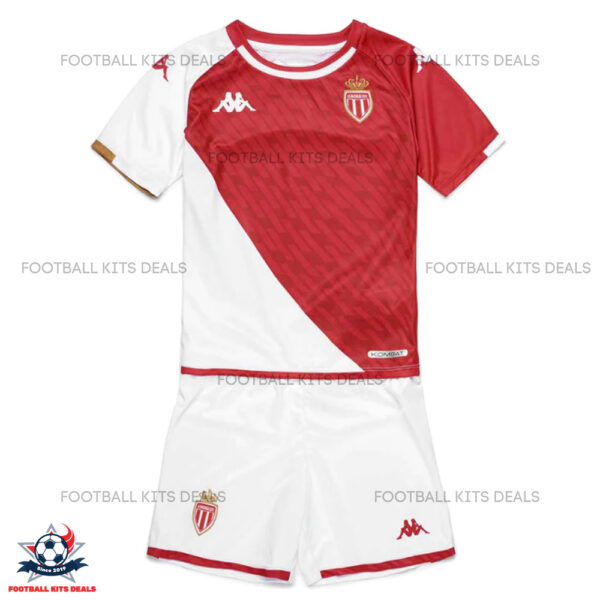 AS Monaco Home Kid Football Kit Deals