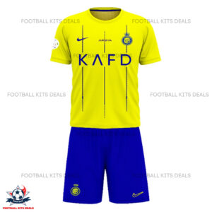 Al Nassr Home Kid Football Kit Deals