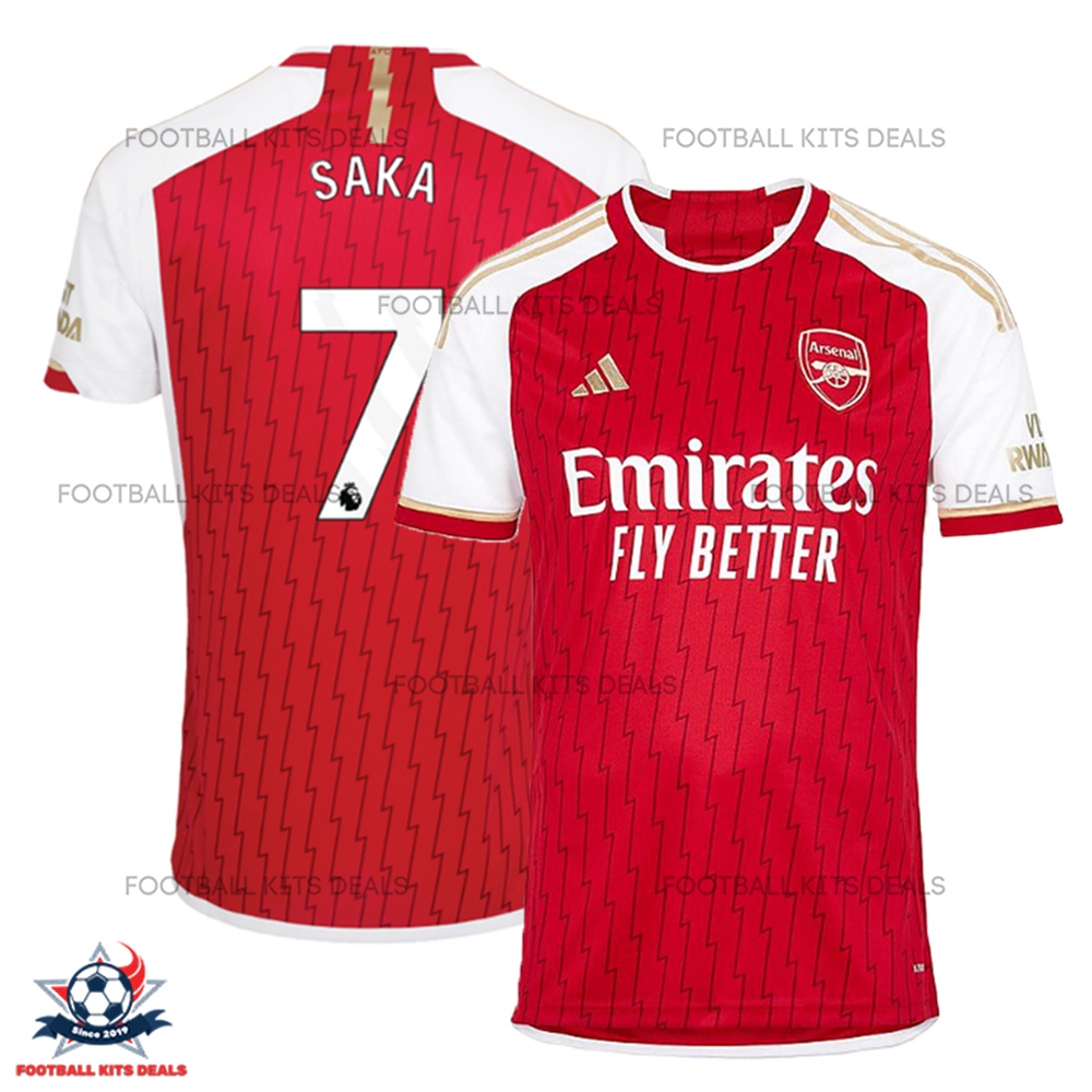 Arsenal Home Football Shirt Deals Saka 7