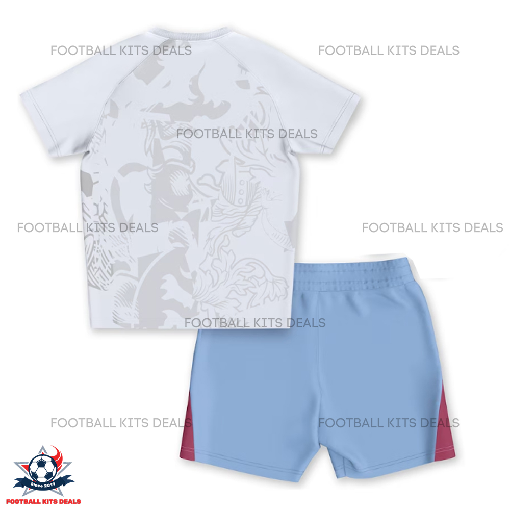 Aston Villa Football Away Kid Kit
