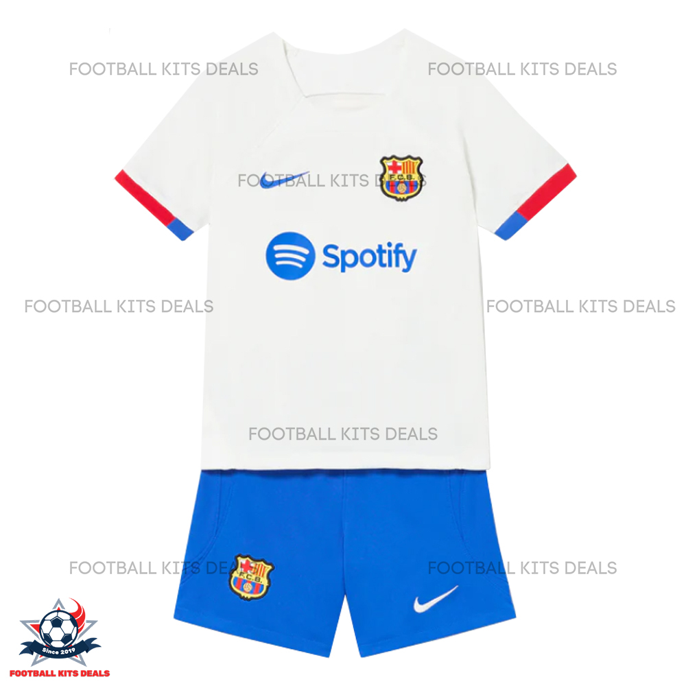 Barcelona Football Away Kid Kit 23/24