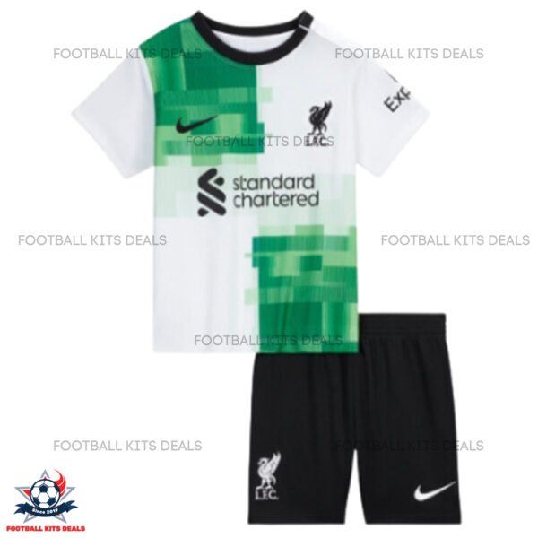 Liverpool Football Away Kid Kit 23/24