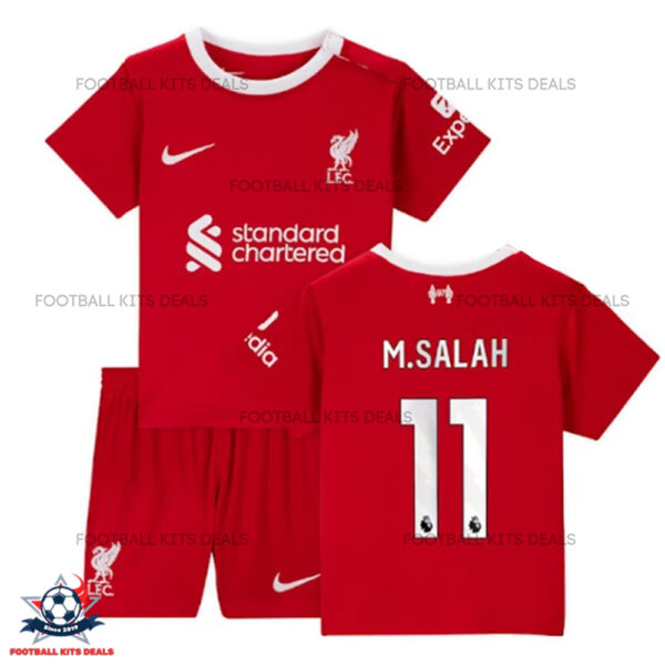 Liverpool Home Kid Kit Deals M.Salah 11