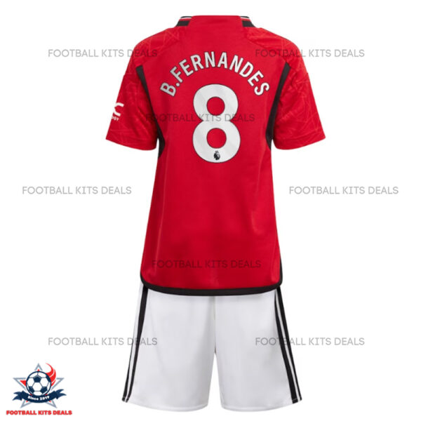Man United Football Home Kid Kit B.Fernandes 8