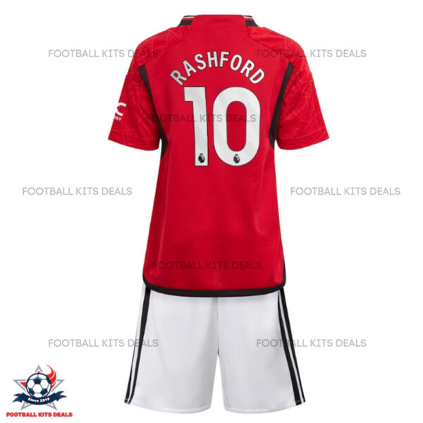 Man United Football Home Kid Kit Rashford 10