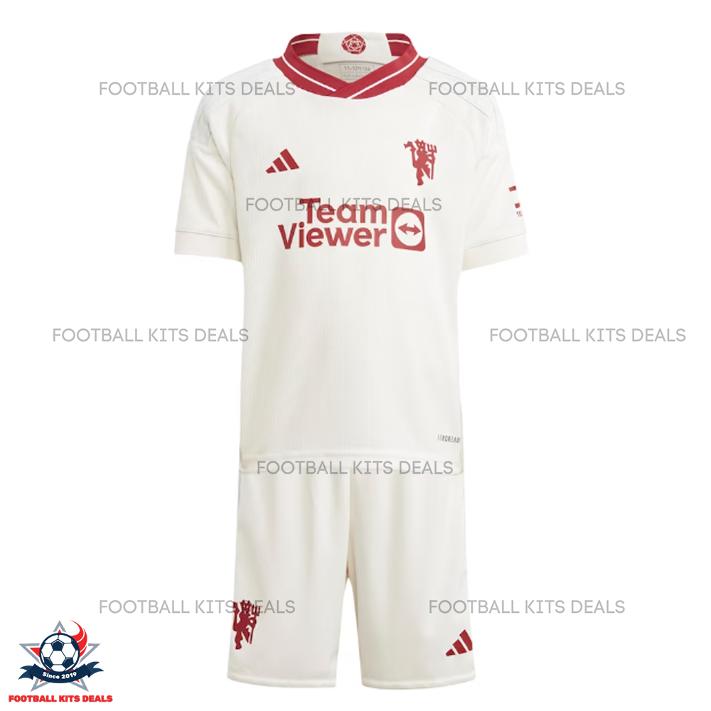 Man United Football Third Kid Kit