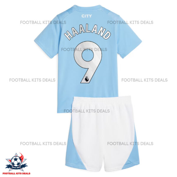 Man City Football Home Kid Kit Haaland 9