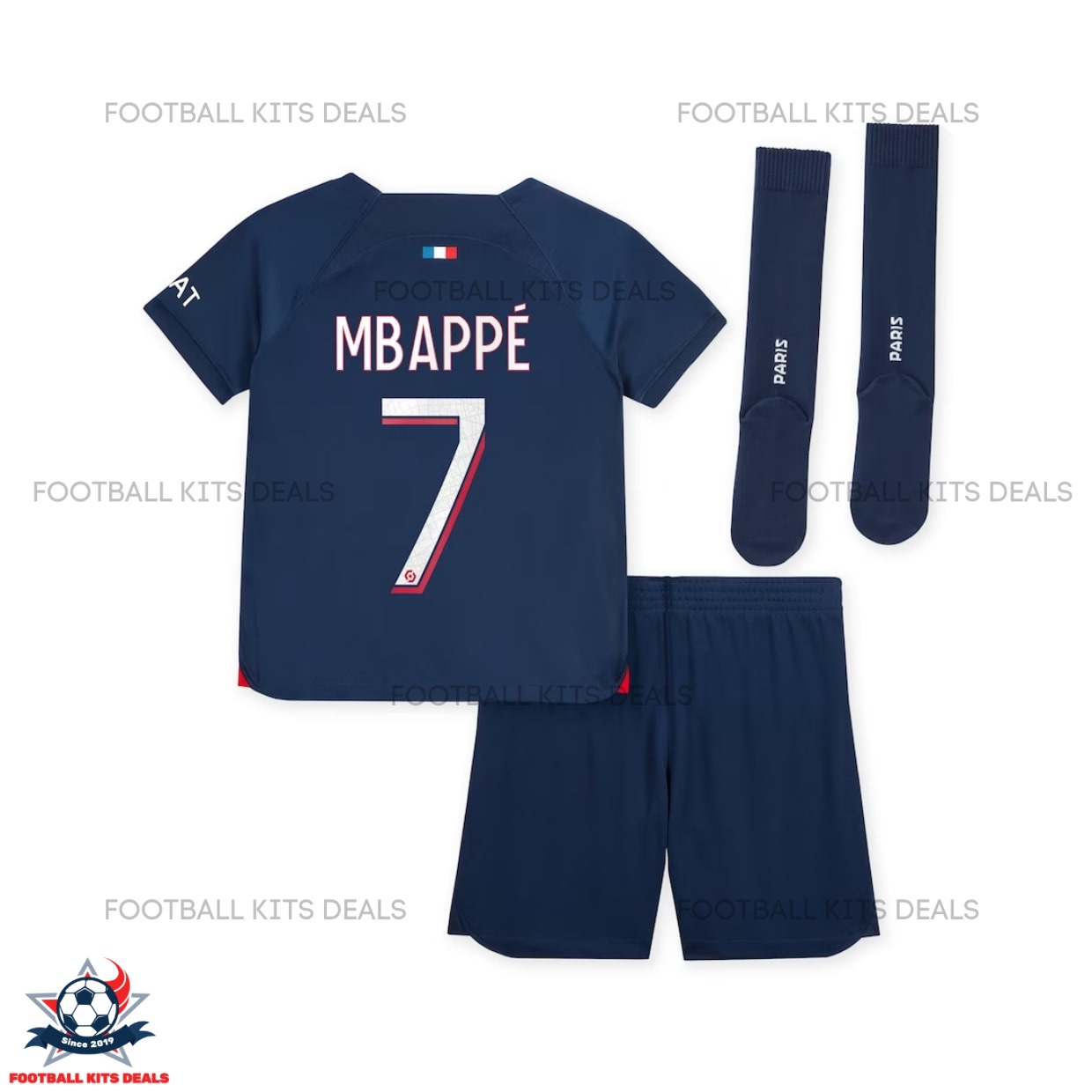 PSG Home Kid Kit Mbappe 7
