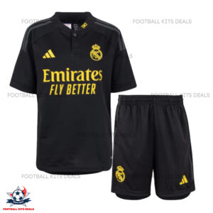 Real Madrid Football Third Kid Kit