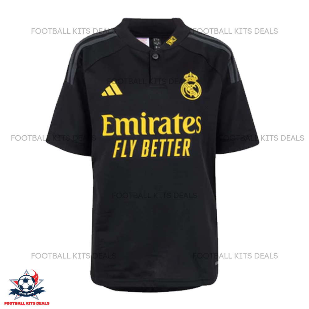 Real Madrid Football Third Kid Kit