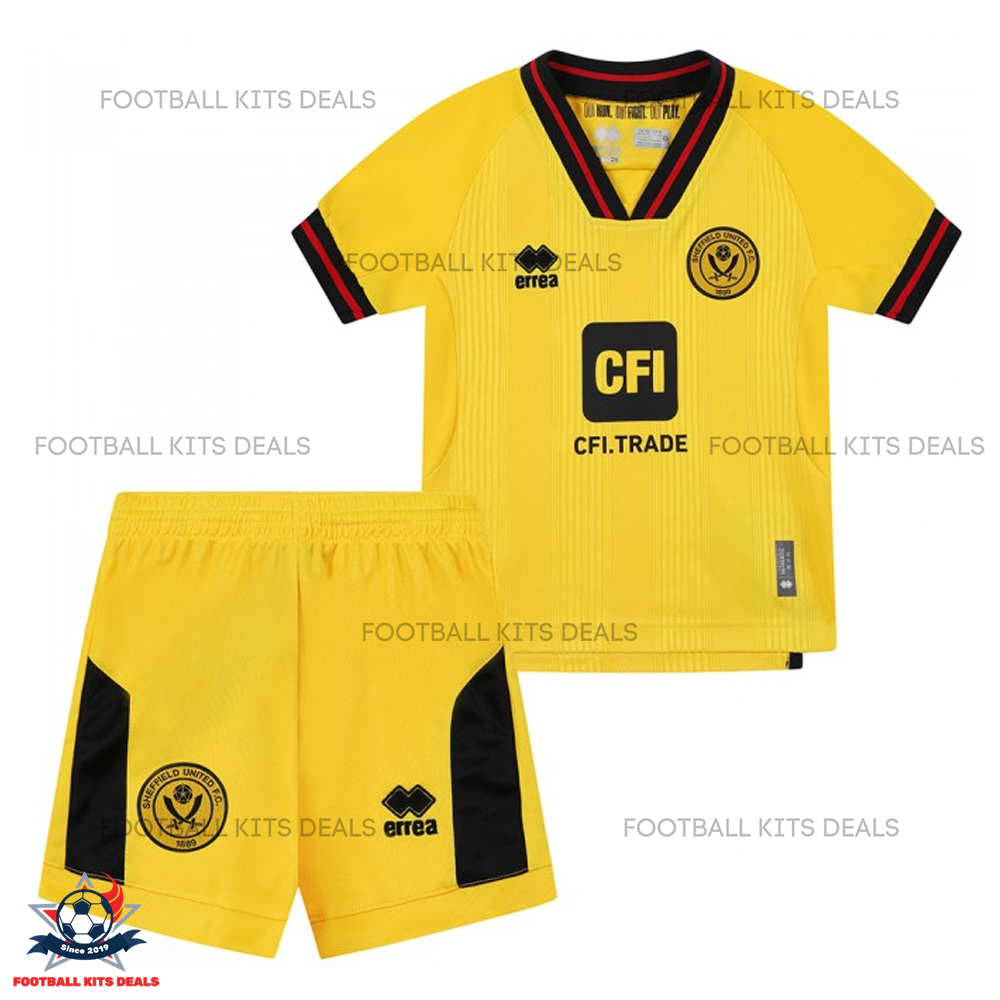 Sheffield Utd Away Kid Football Kit Deals