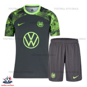 Wolfsburg Football Away Kid Kit 23/24