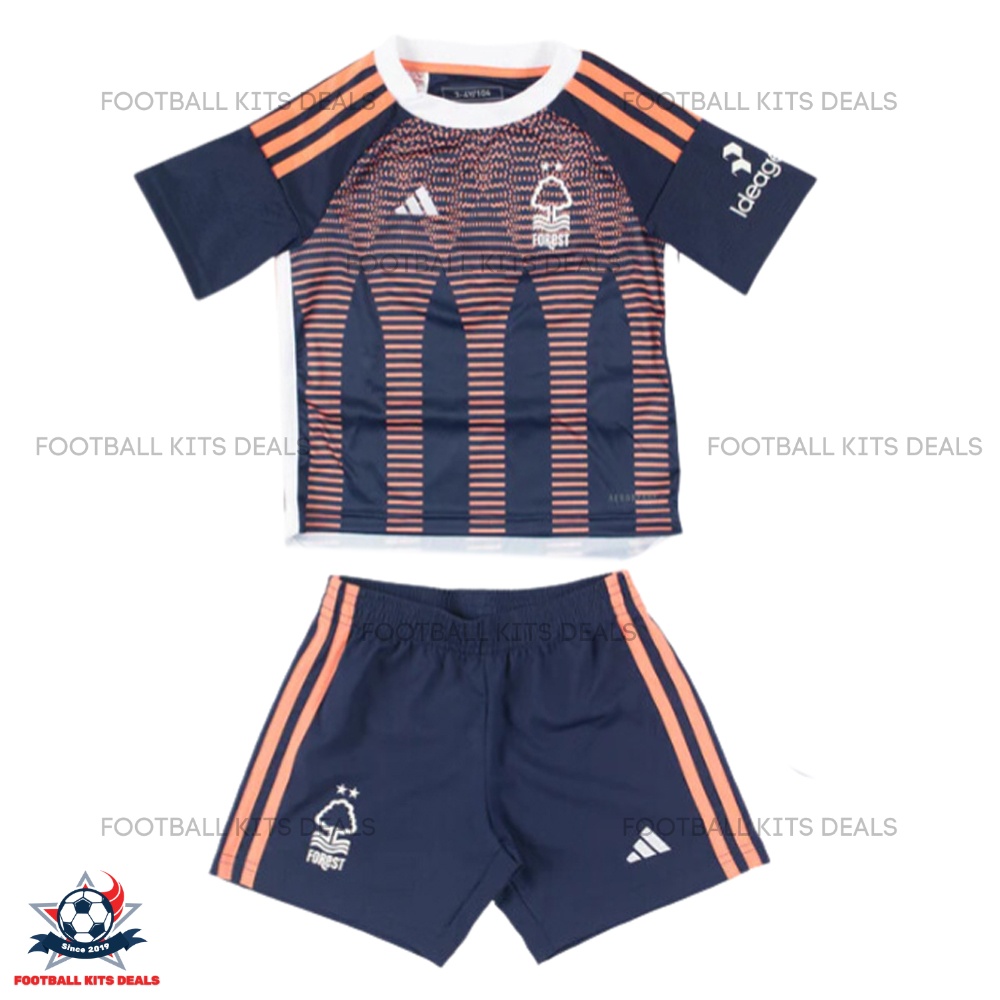 Nottingham Forest Third Kid Kit 2023-24 No Socks_Football Kits Deals
