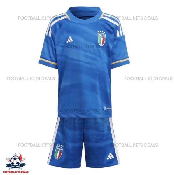 Italy Home Kid Football Kit Deals 2023