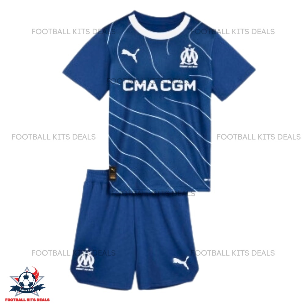 Marseille FC Football Away Kid Kit