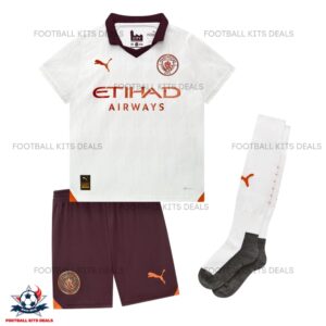 Man City Football Away Kid Kit