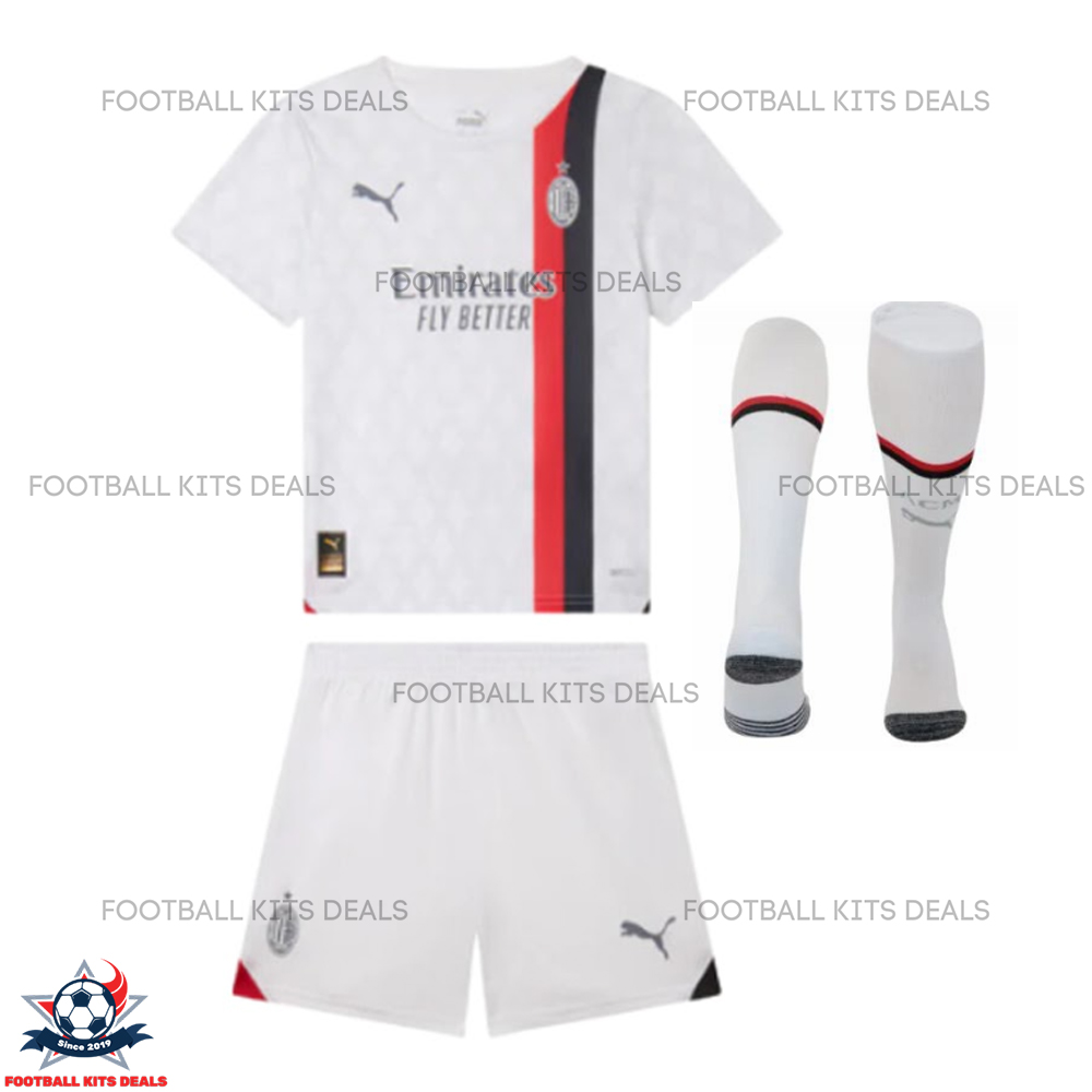 AC Milan Away Kid Football Kit Deals