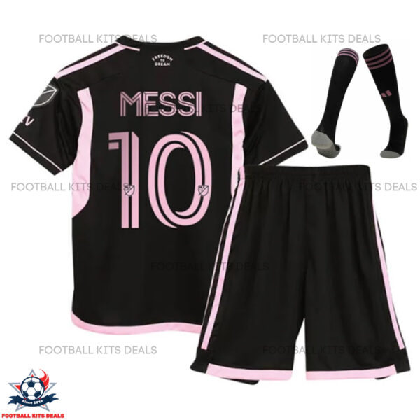 Inter Miami Away Kid Kit Deals Messi 10