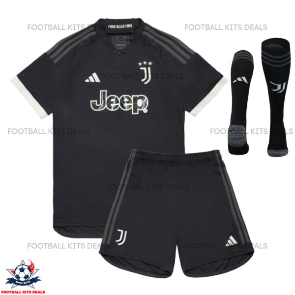 Juventus Football Third Kid Kit Deals 23/24