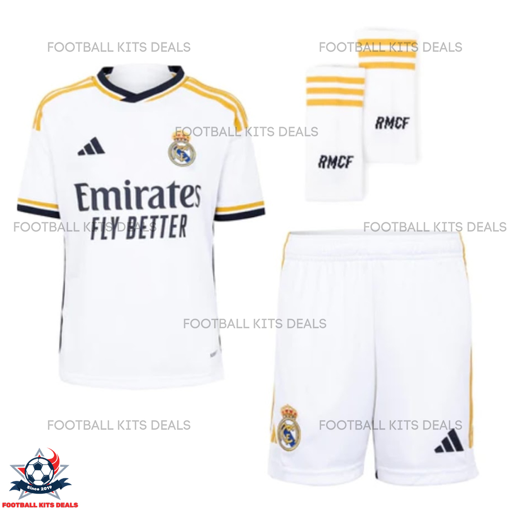 Real Madrid Home Kid Football Kit Deals