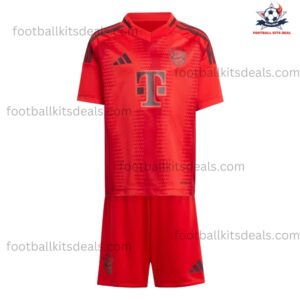 Bayern Munich Home Kid Football Kit Deals 24/25